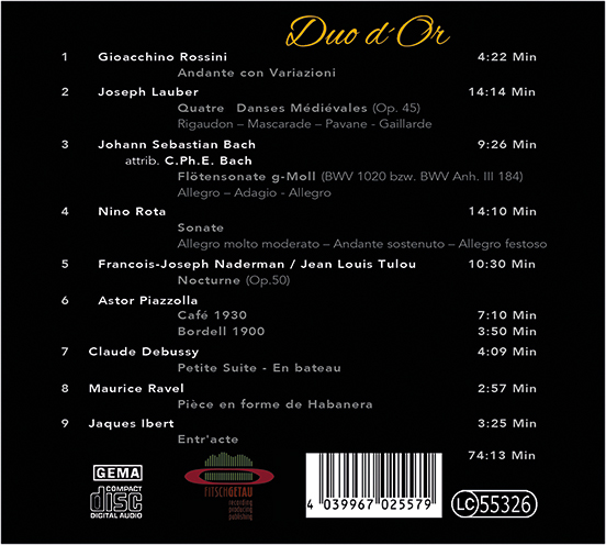 CD-Backcover